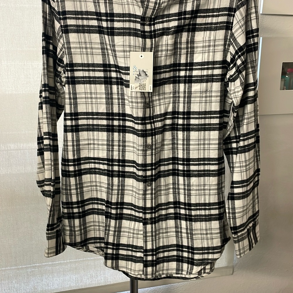 Croft & Barrow NWT Men's Tartan Flannel Shirt - Picture 8 of 16